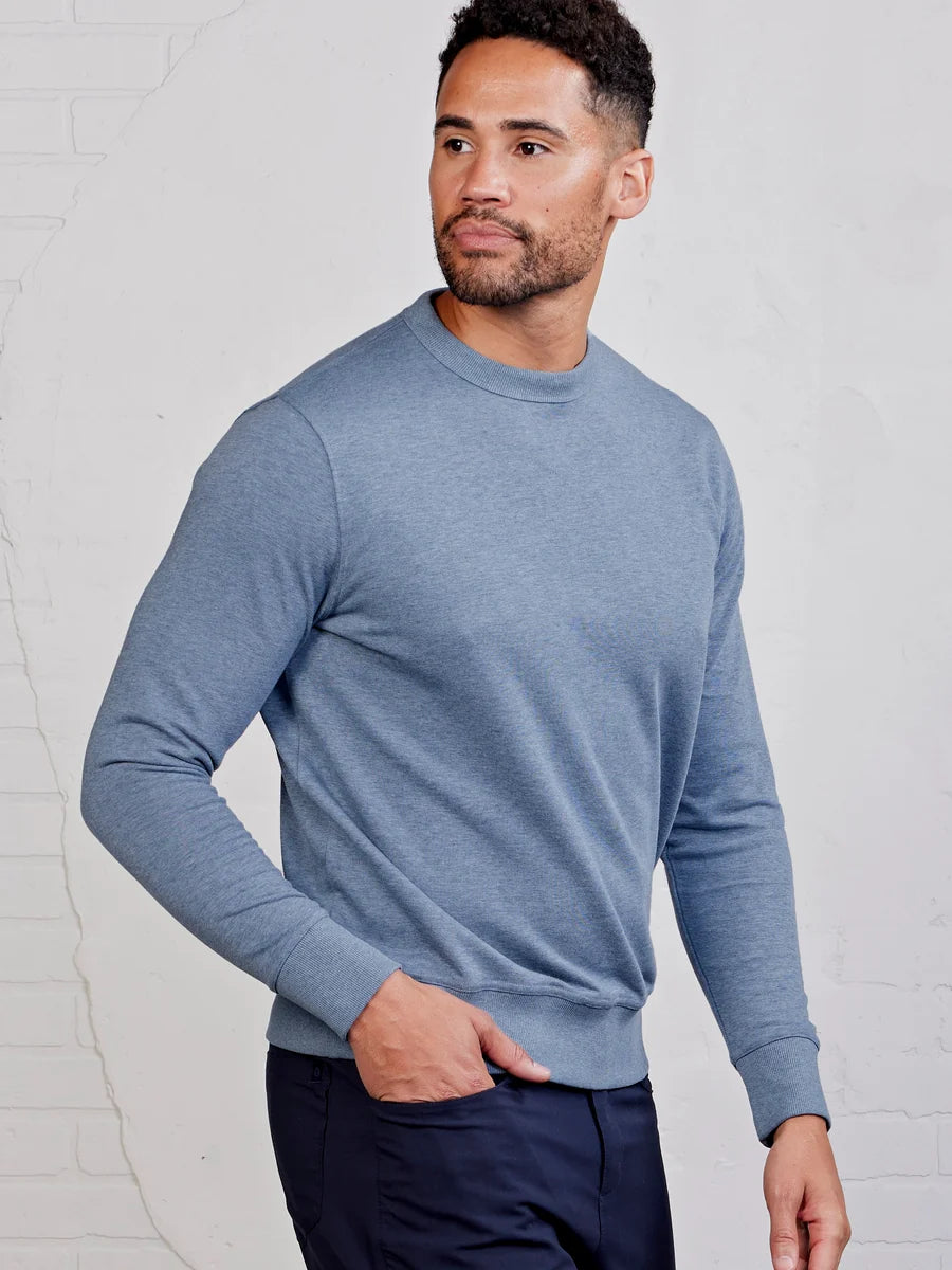 Tasc M Stadium Sweatshirt ANCHOR HEATHER