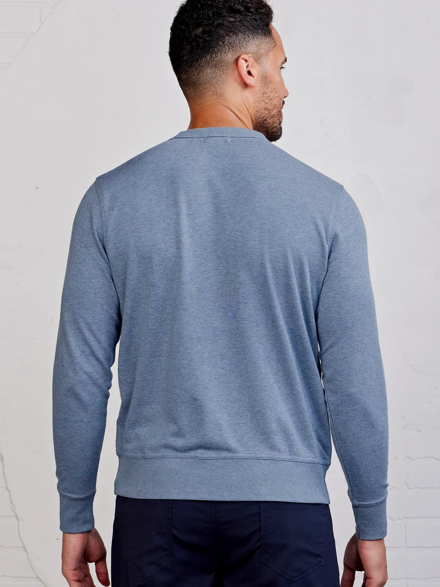 Tasc M Stadium Sweatshirt ANCHOR HEATHER