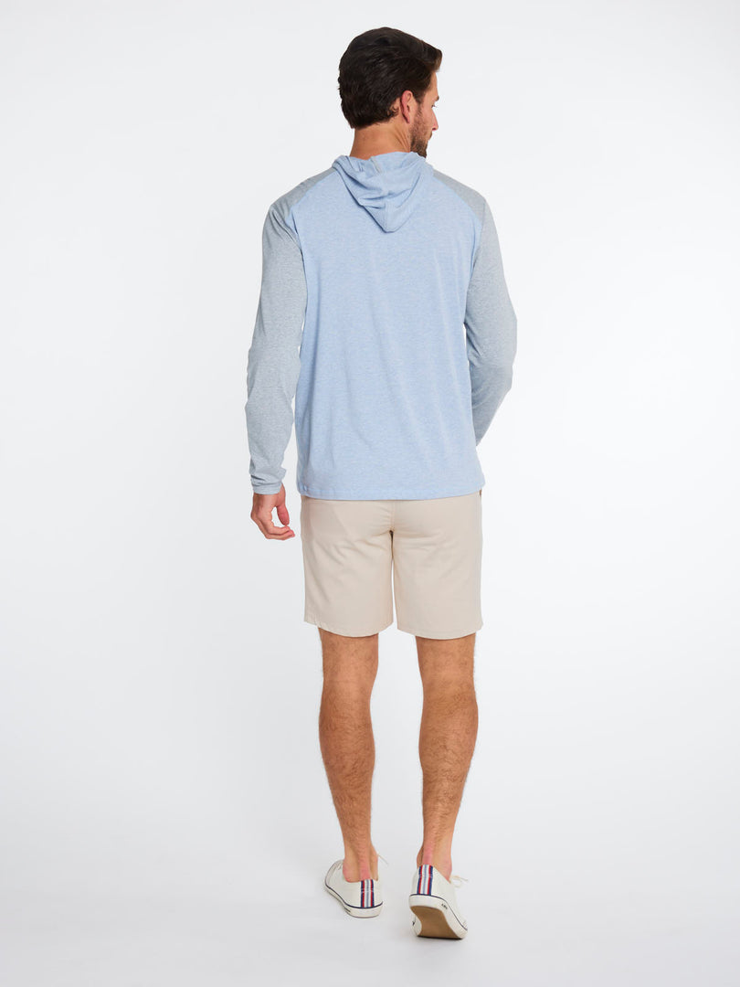 Tasc M Carrollton Blocked Hoodie CLOUD HEATHER/GRY