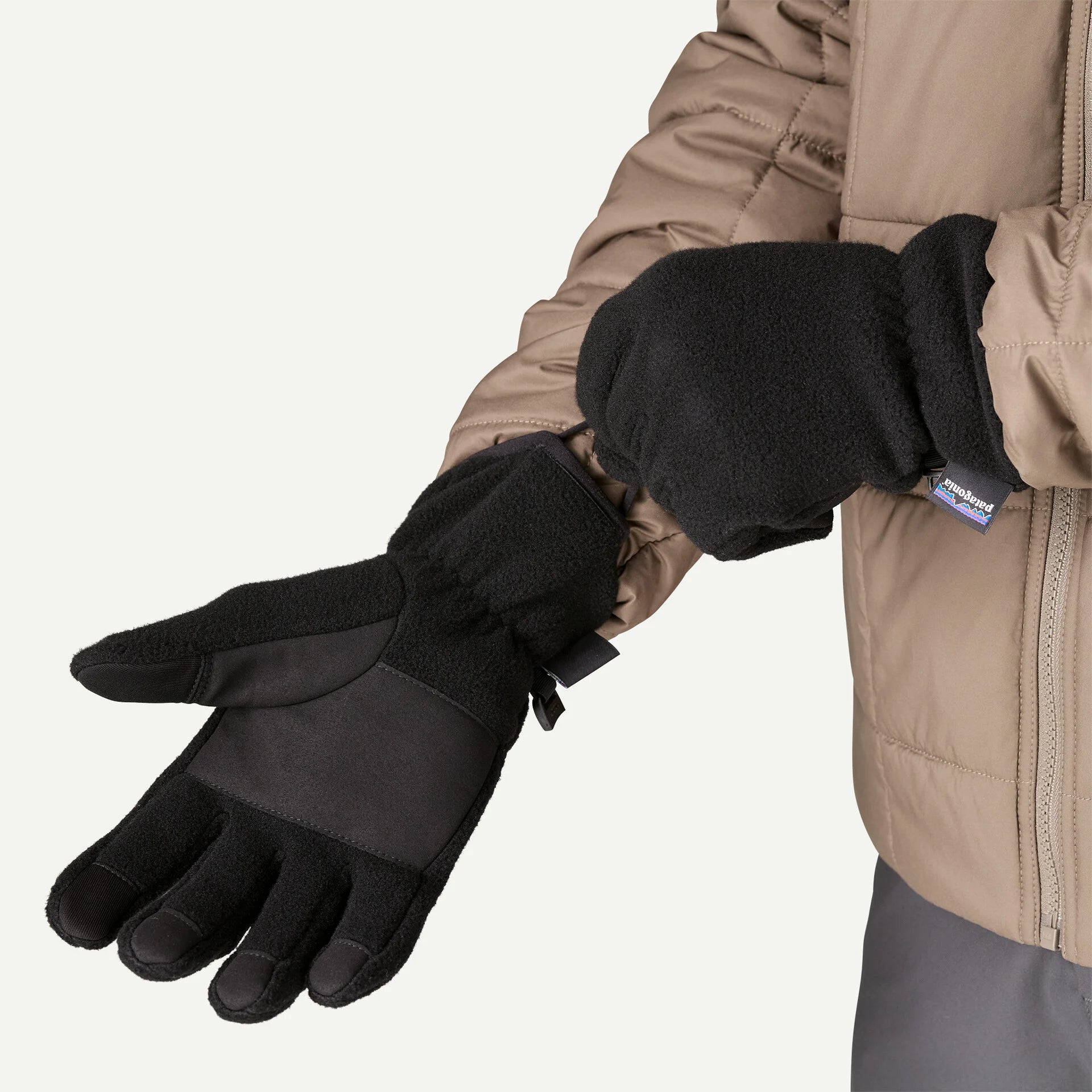Patagonia Synch Gloves BLACK SOLID