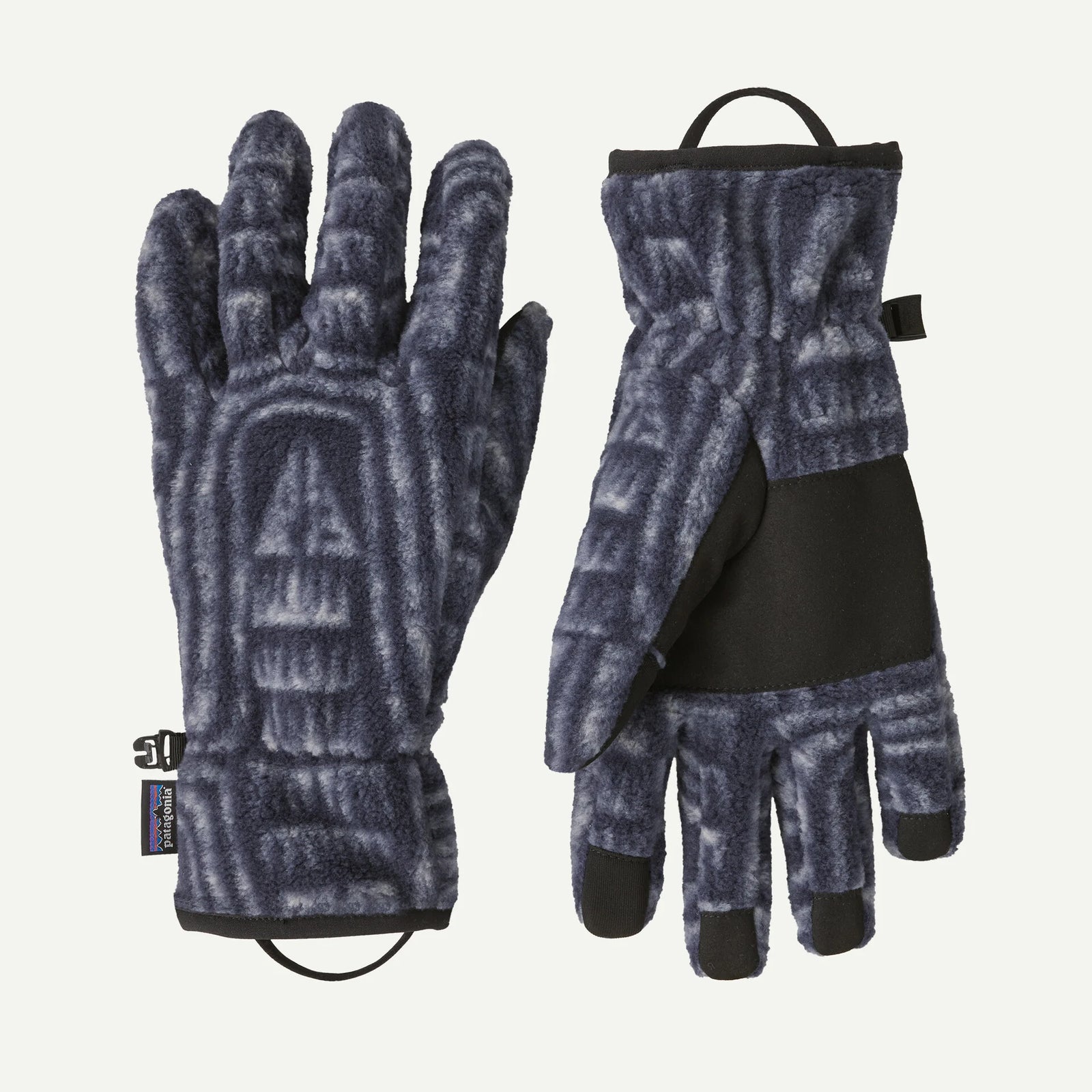 Patagonia Synch Gloves FLOW SUNKEN BLUE