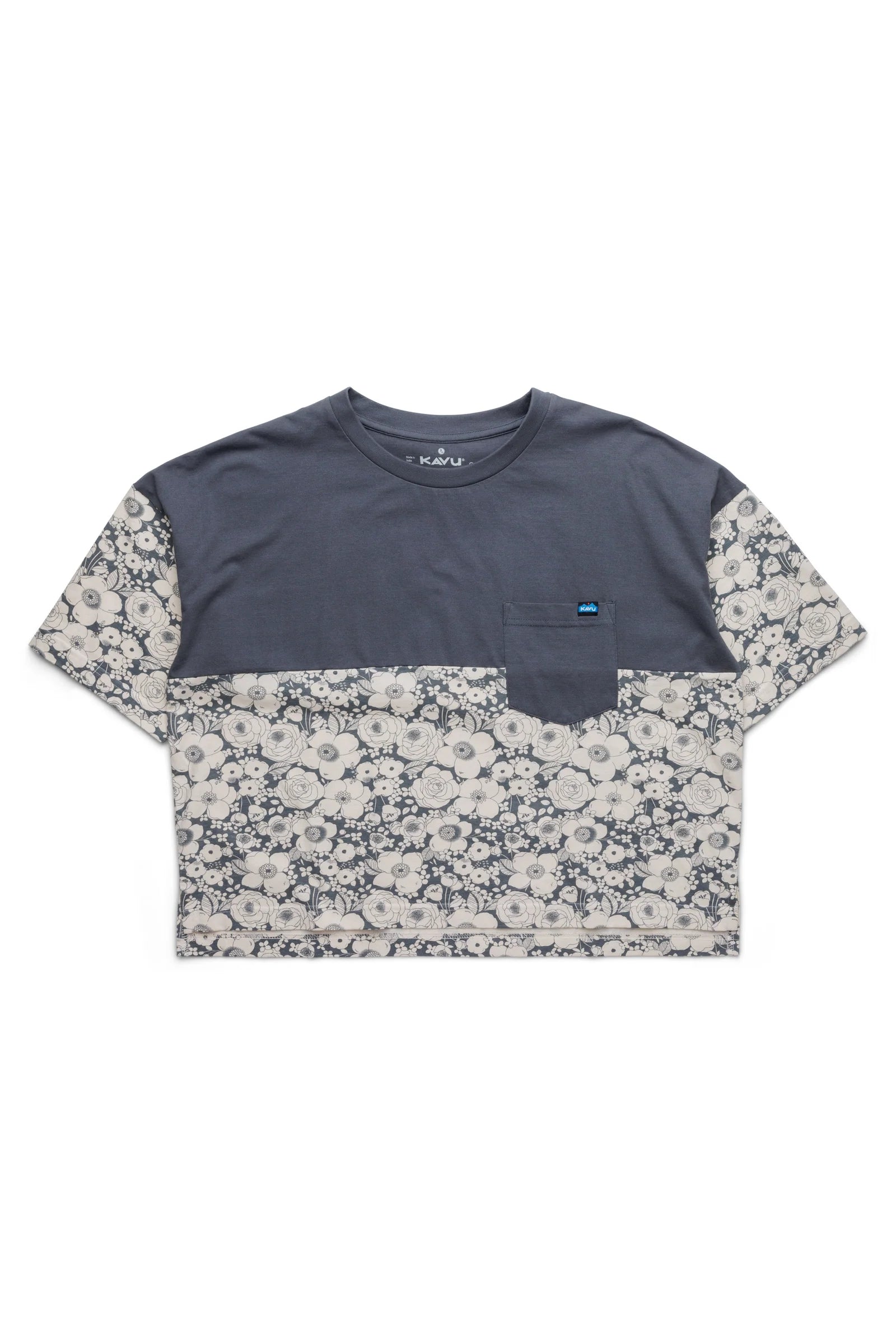 KAVU W SS Bondi Tee NATURAL BLOOM