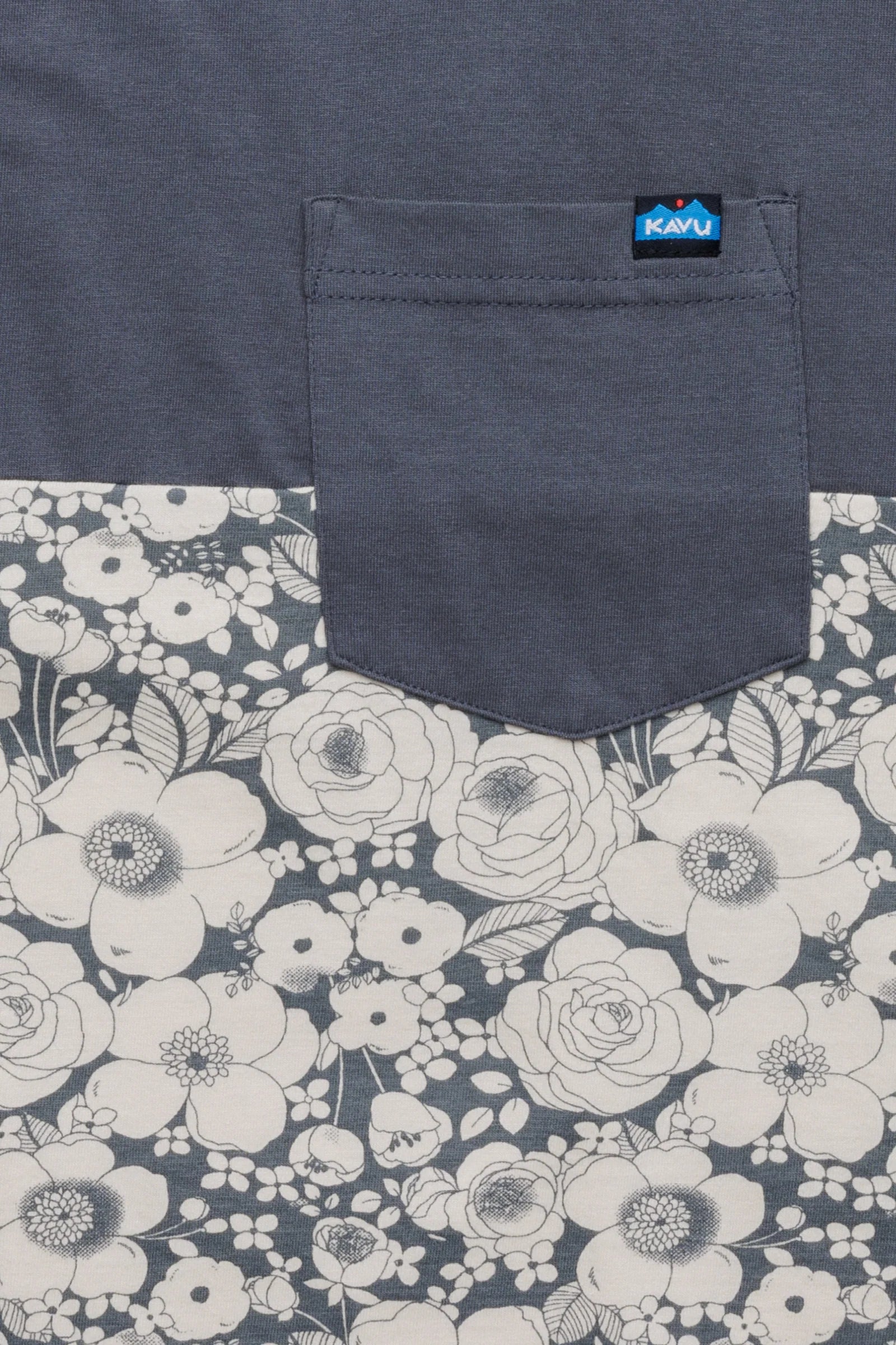 KAVU W SS Bondi Tee NATURAL BLOOM