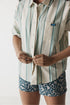 KAVU W Fairhope Shirt SEA STRIPE