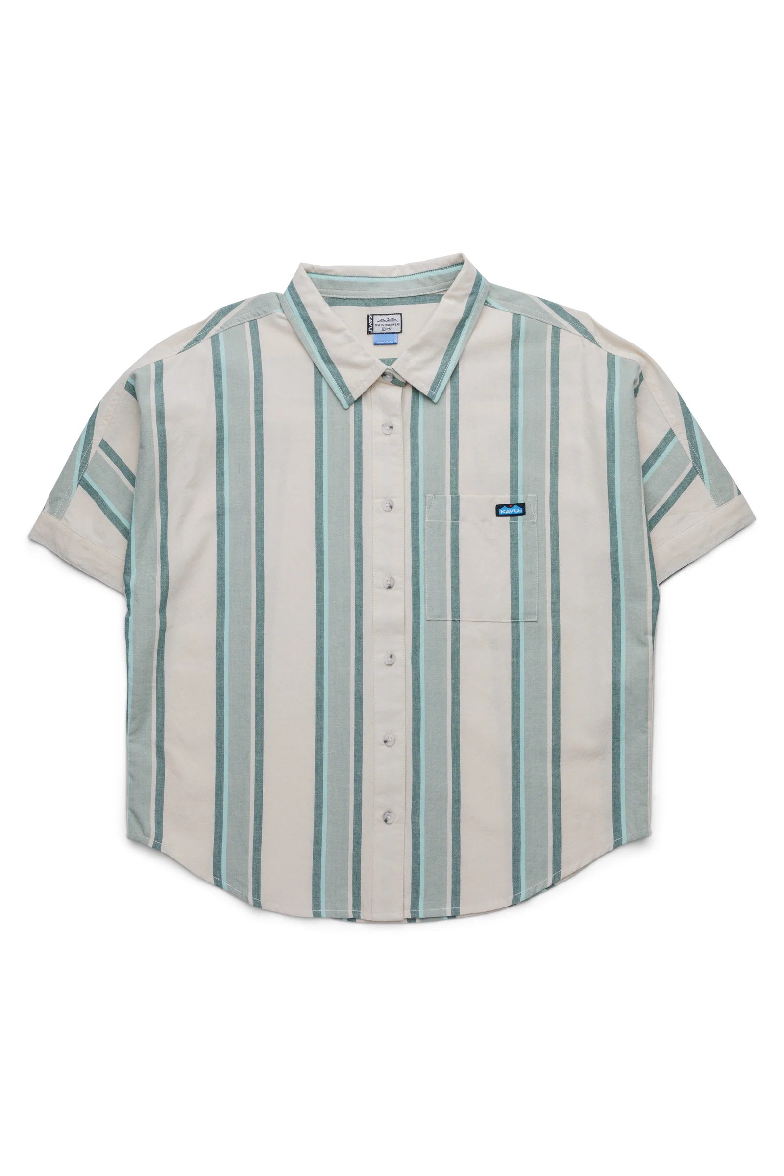 KAVU W Fairhope Shirt SEA STRIPE