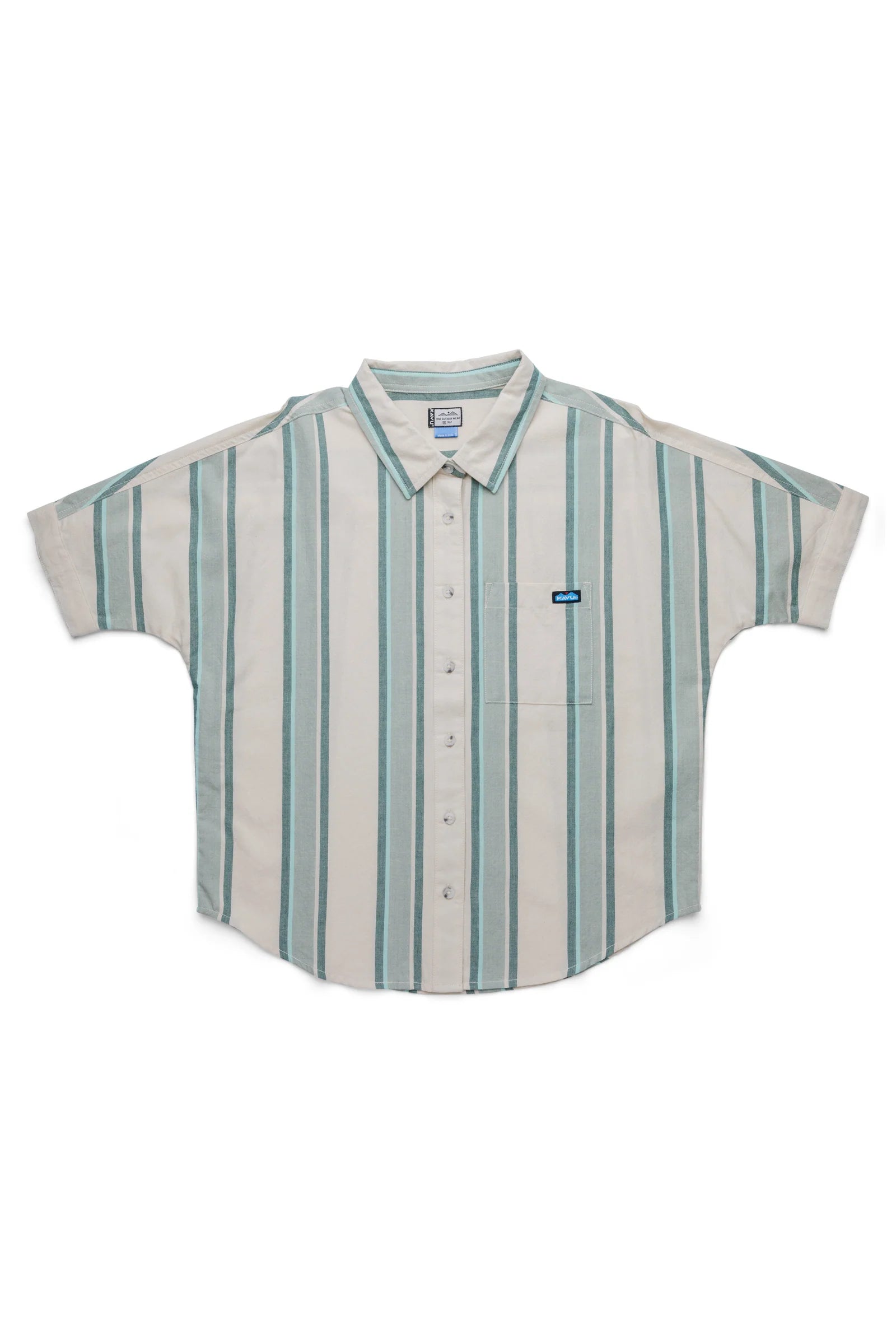KAVU W Fairhope Shirt SEA STRIPE