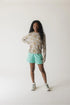 KAVU W LS Sunlite Crew SOFT BLOOM