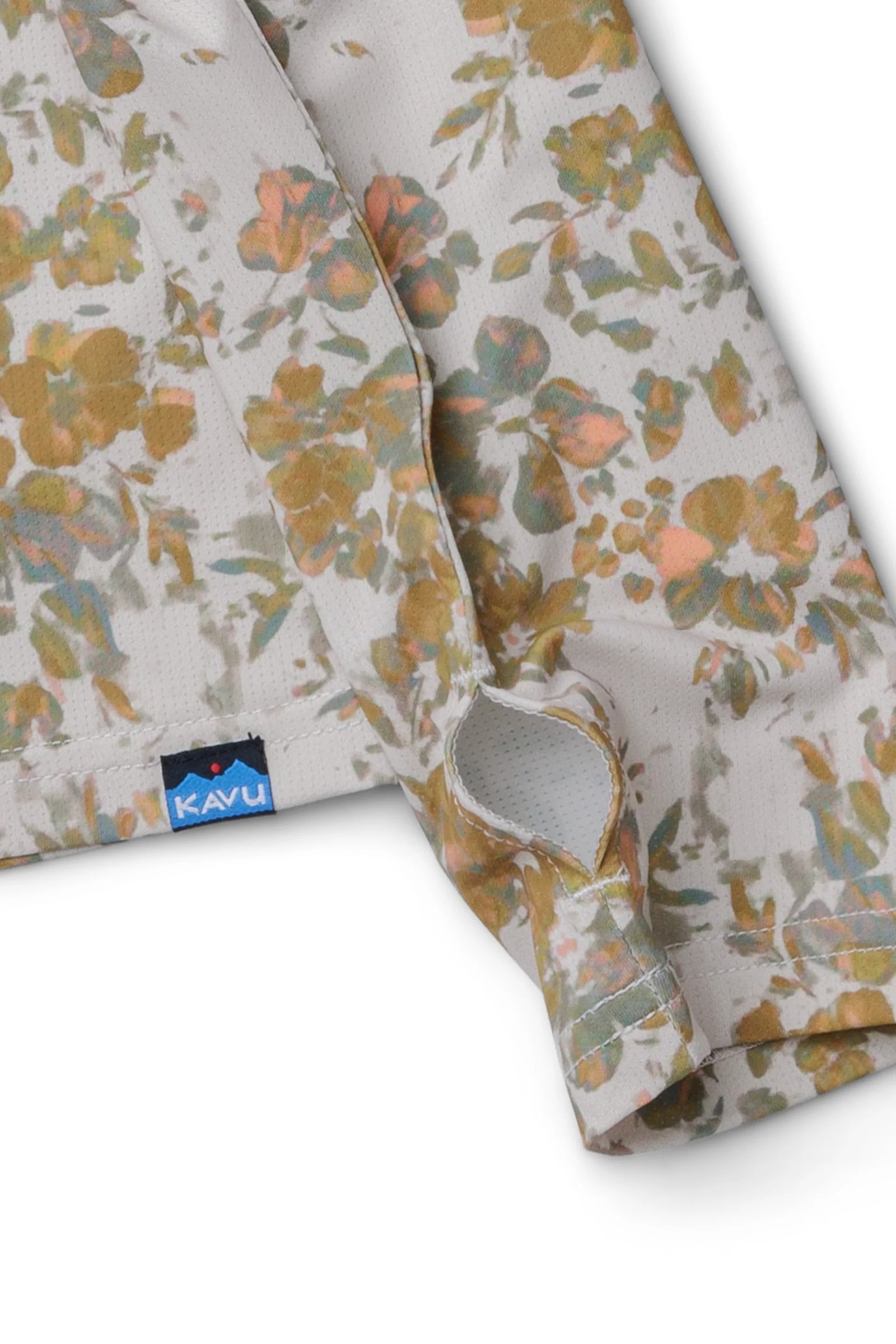 KAVU W LS Sunlite Crew SOFT BLOOM