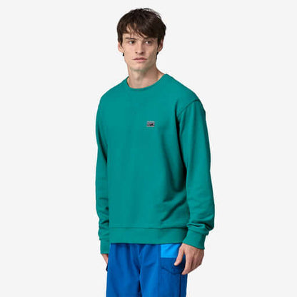 Patagonia M Daily Crewneck Sweatshirt SUBTIDAL BLUE