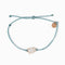 Pura Vida Rose Gold Seaglass Bracelet SMOKE