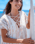 Sand Cloud Cover Up Daisy Stripe MULTI