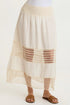XCVI W Fola Skirt TOASTED ALMOND