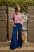 XCVI W Zain Wide Leg Pant DARK WASH