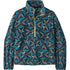 Patagonia W Micro D 1/2 Zip Fleece Pullover DEEP FREEZE BLACK
