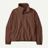 Patagonia W Micro D 1/2 Zip BERM BROWN