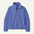 Patagonia W Micro D 1/2 Zip Fleece Pullover DIVER BLUE