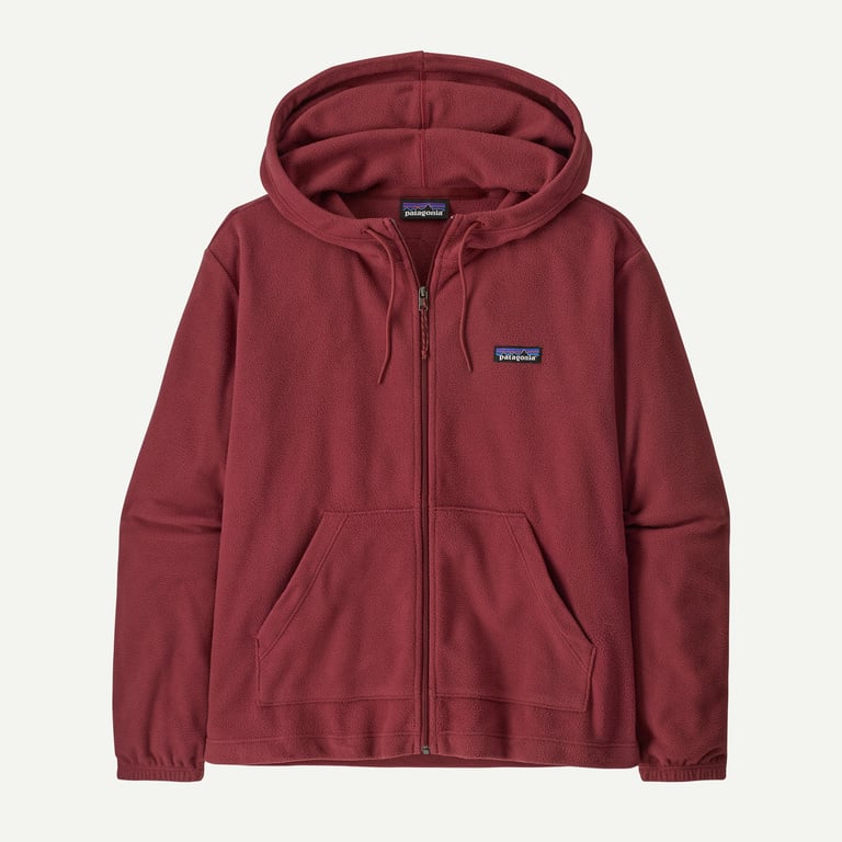 Patagonia W Micro D Fleece Hoody SEQUOIA RED