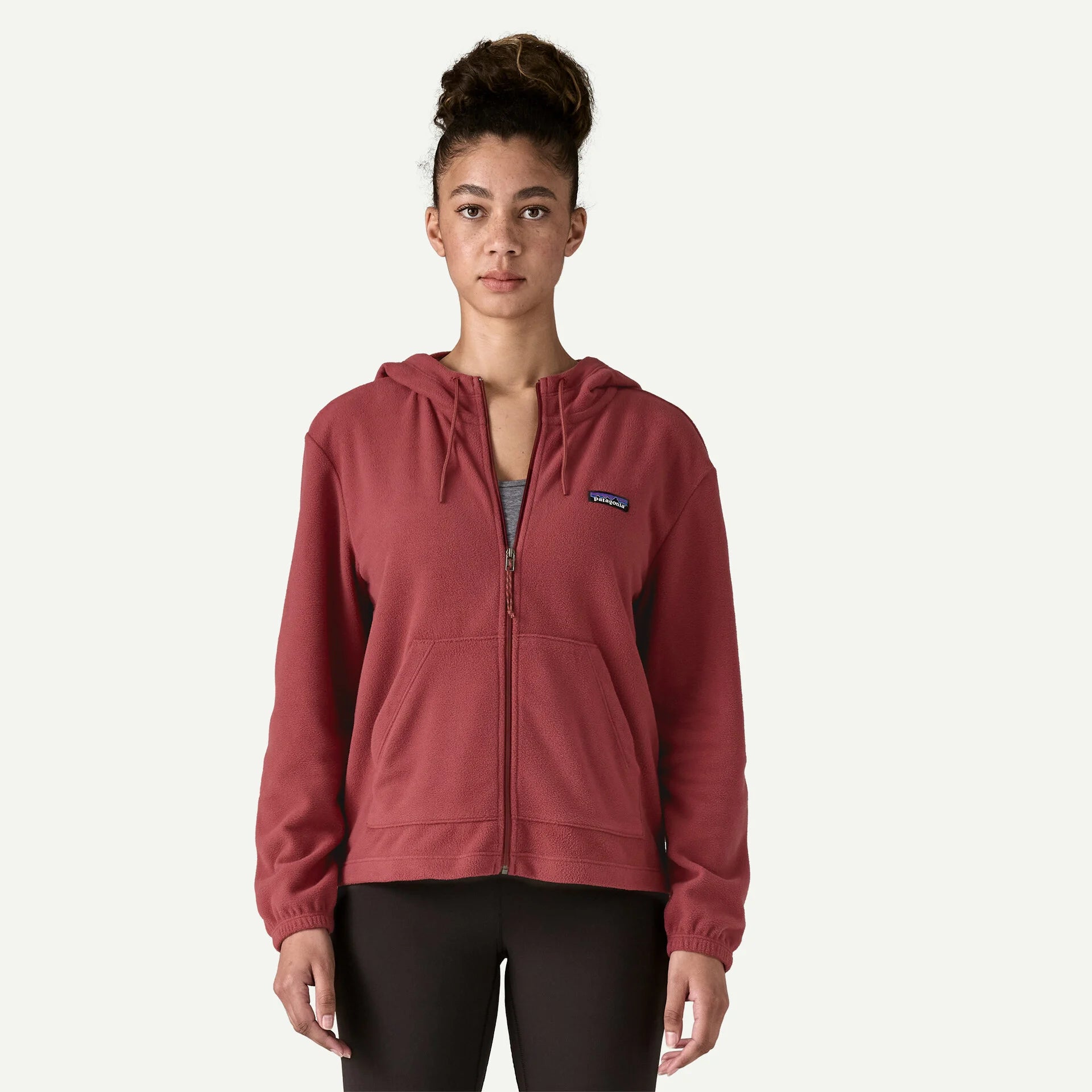 Patagonia W Micro D Fleece Hoody SEQUOIA RED