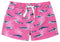 Chubbies Toddler Swim Trunk LIL GREAT PINK SHARKS