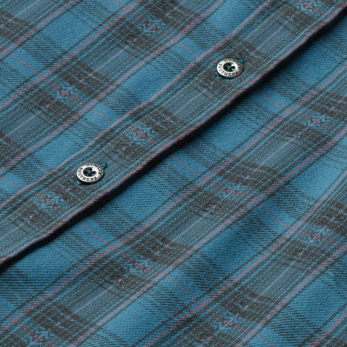 Howler Bros M LS Harker’s Flannel BARRETT PLAID BLUENOTE