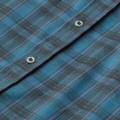 Howler Bros M LS Harker’s Flannel BARRETT PLAID BLUENOTE