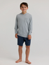 Free Fly Youth Bamboo Shade Hoodie HEATHER ASPEN GREY