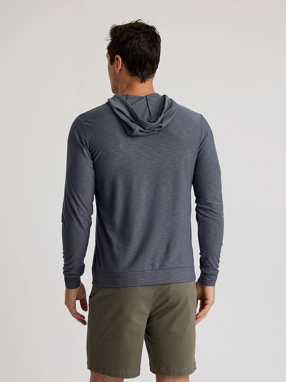 Free Fly M Bamboo Slub Hoodie II STORM CLOUD