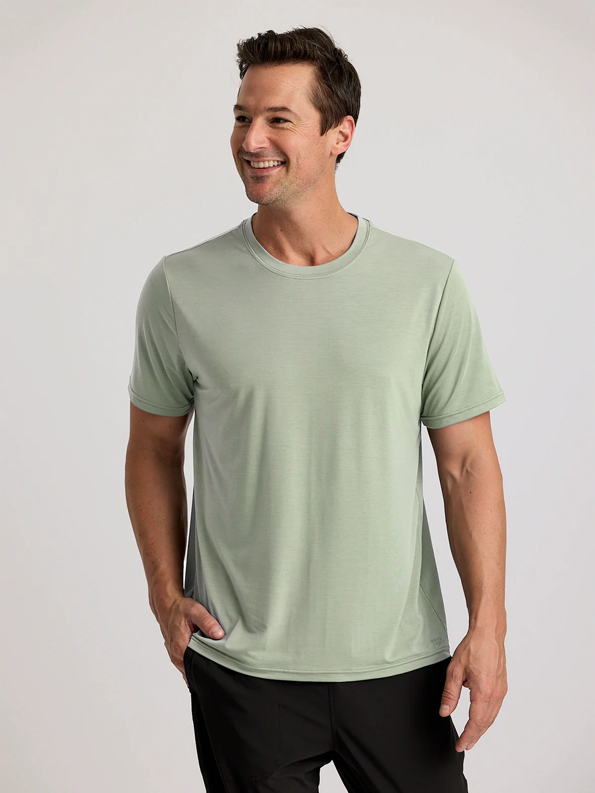 Free Fly M SS Elevate Lightweight Tee DESERT SAGE