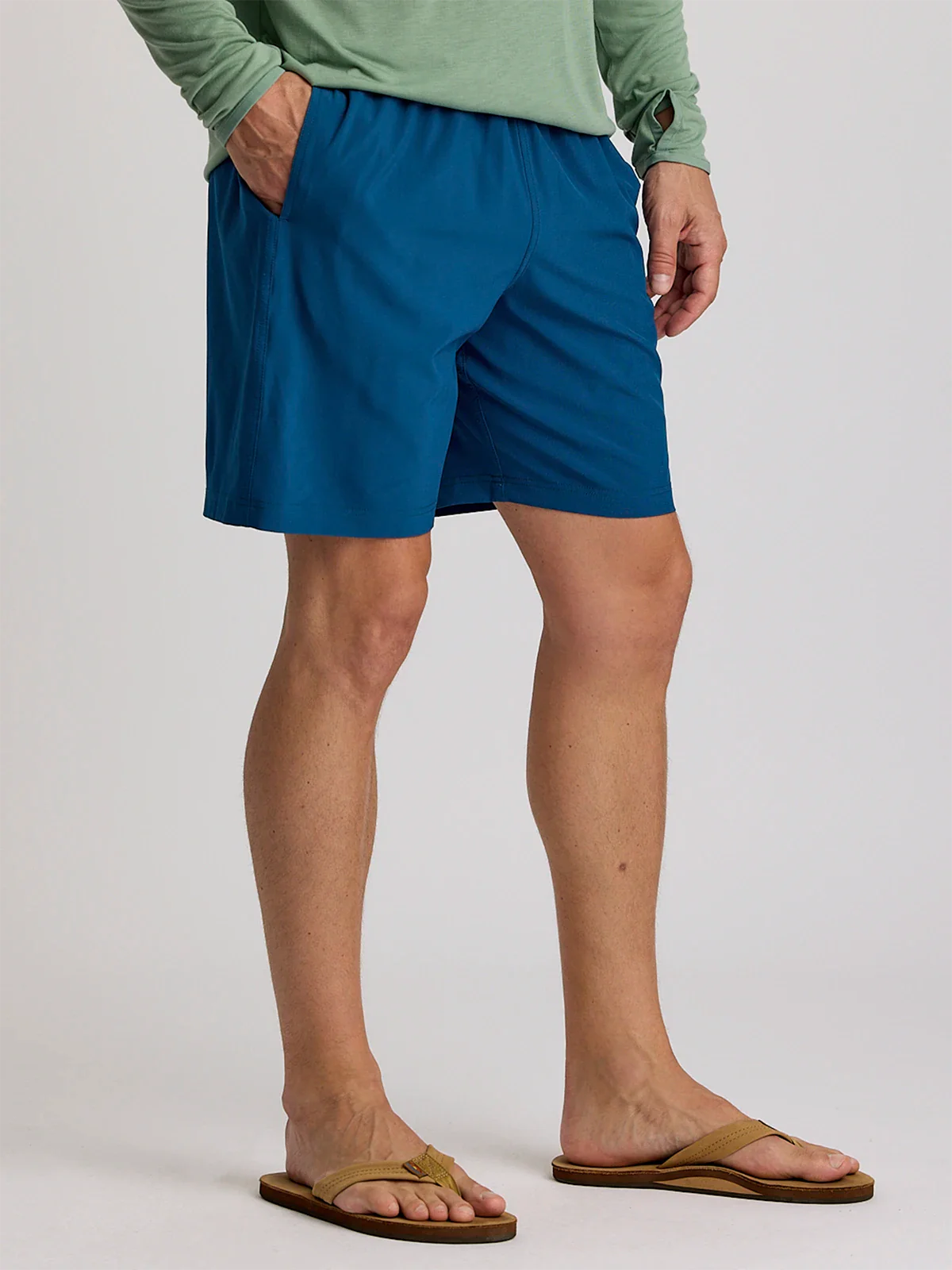Free Fly M Breeze Short 8" LEGION BLUE