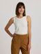 Free Fly W Ribbed Bamboo Tank SEA SALT