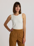 Free Fly W Ribbed Bamboo Tank SEA SALT