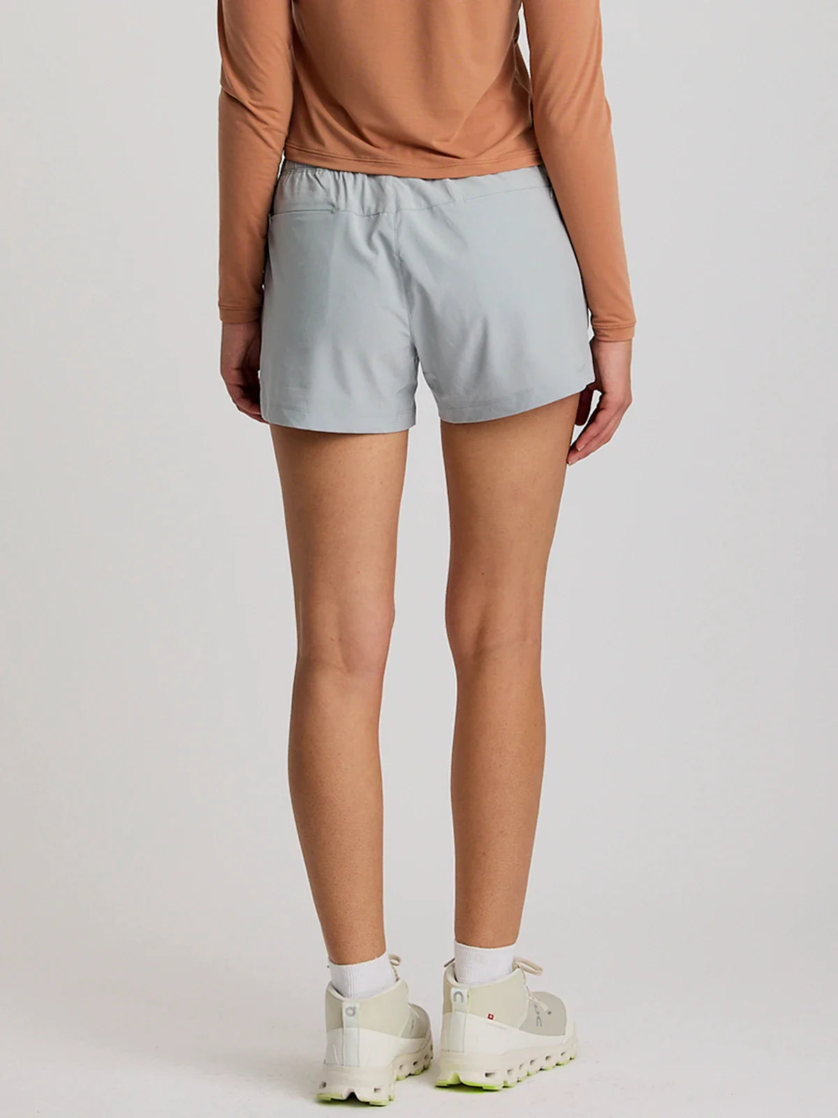 Free Fly W Pull On Breeze Short ASPEN GREY