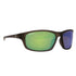 Calcutta Bogue Sunglasses MATTE TORT / GREEN MIRROR