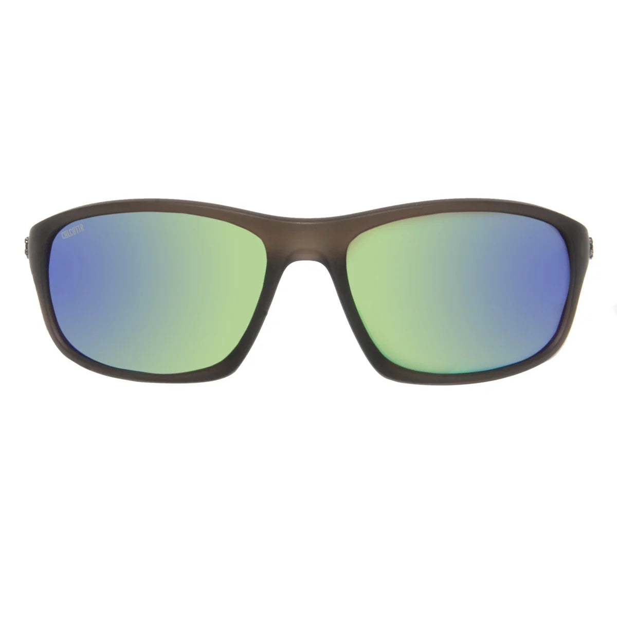Calcutta Bogue Sunglasses MATTE TORT / GREEN MIRROR