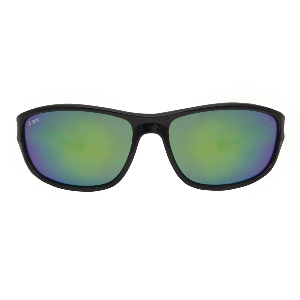 Calcutta Columbia Sunglasses BLACK / GREEN MIRROR