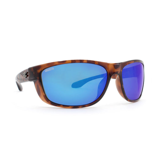 New Authentic Calcutta Cayman Sunglasses Shiny Black Frame