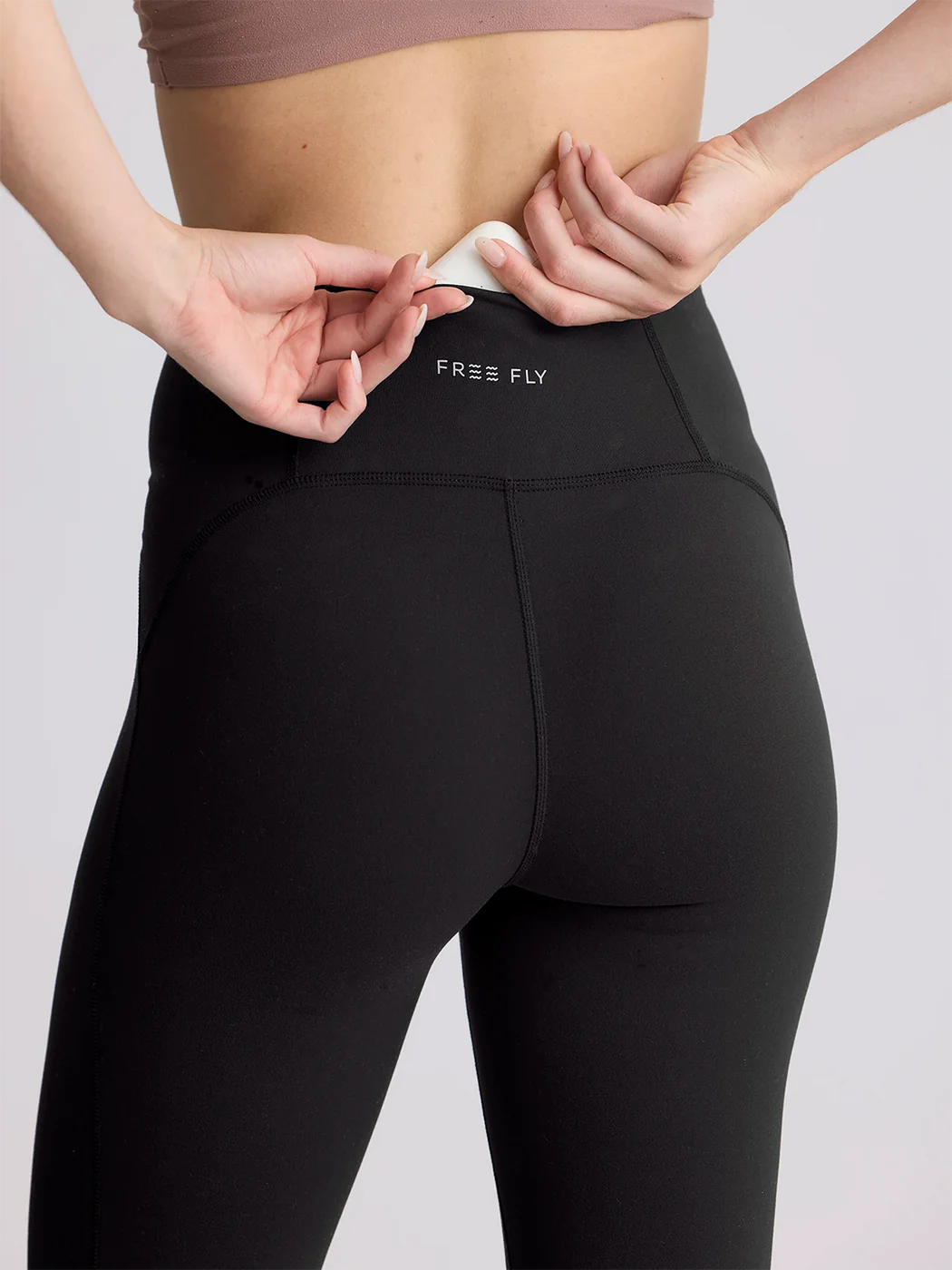 Free Fly W Highmile Legging BLACK SAND