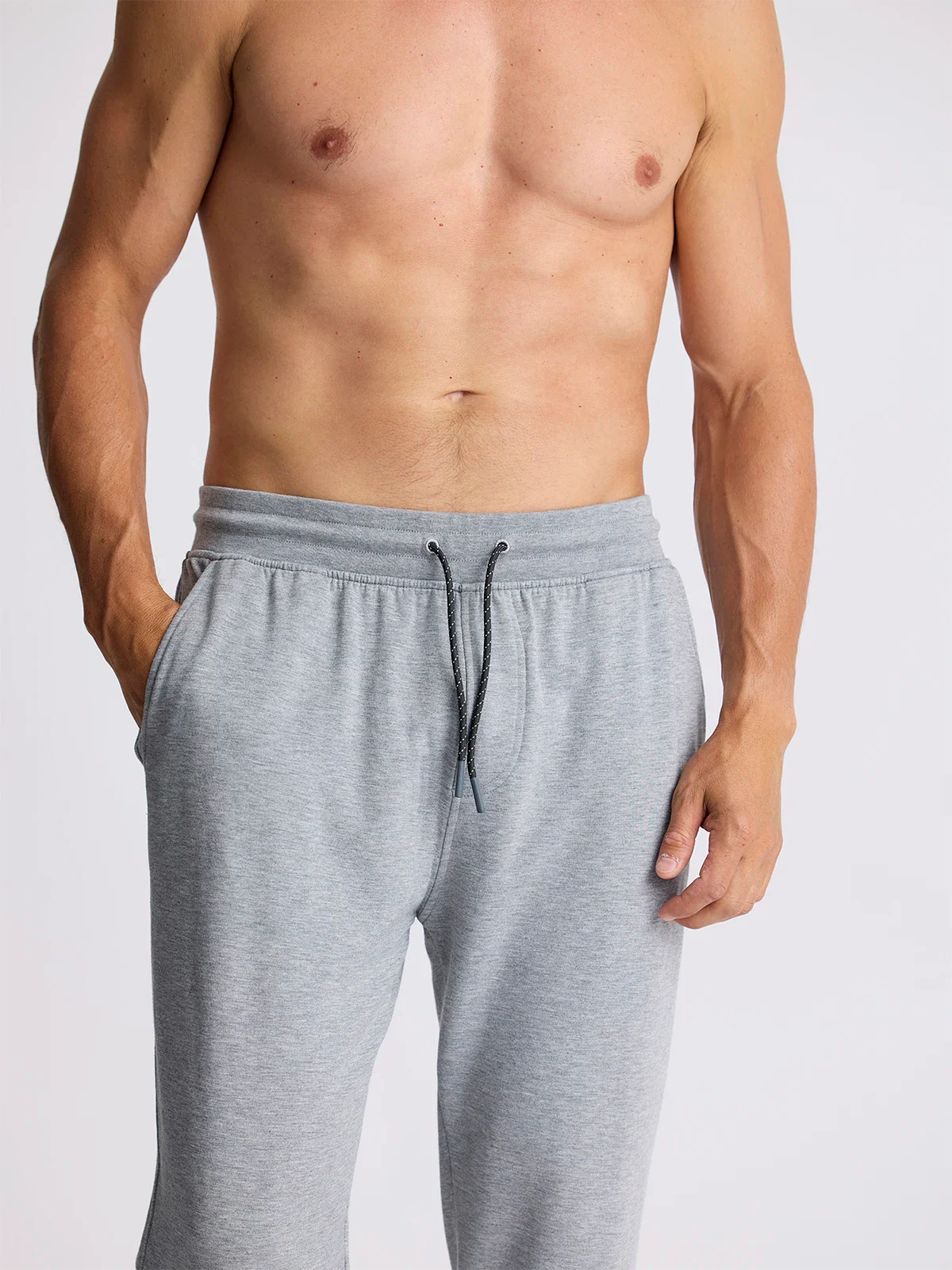 Free Fly M Bamboo LW Fleece Jogger HEATHER GREY