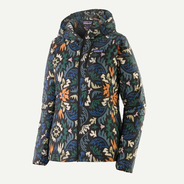 Patagonia W Houdini Jacket KALEIDO BLACK