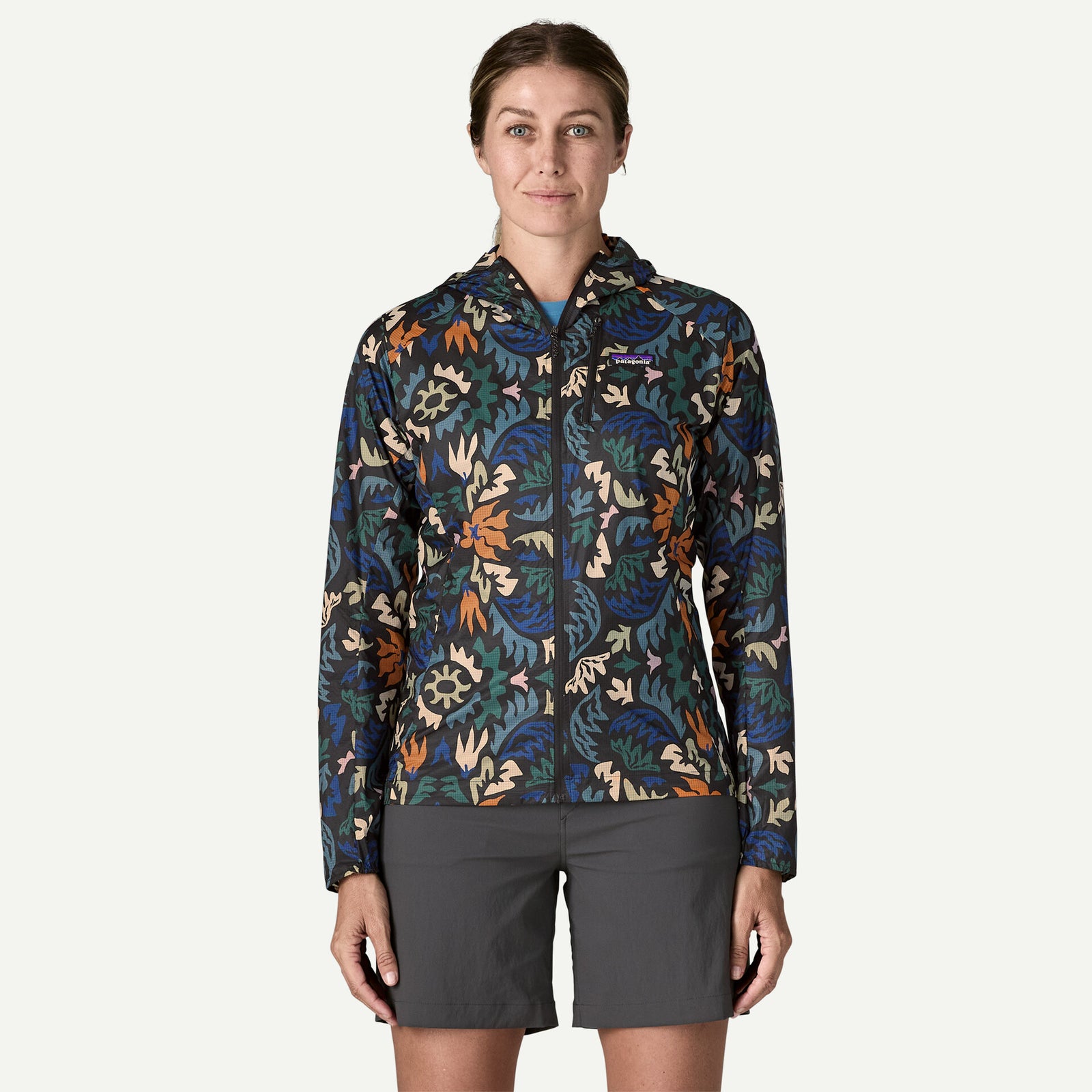 Patagonia W Houdini Jacket KALEIDO BLACK