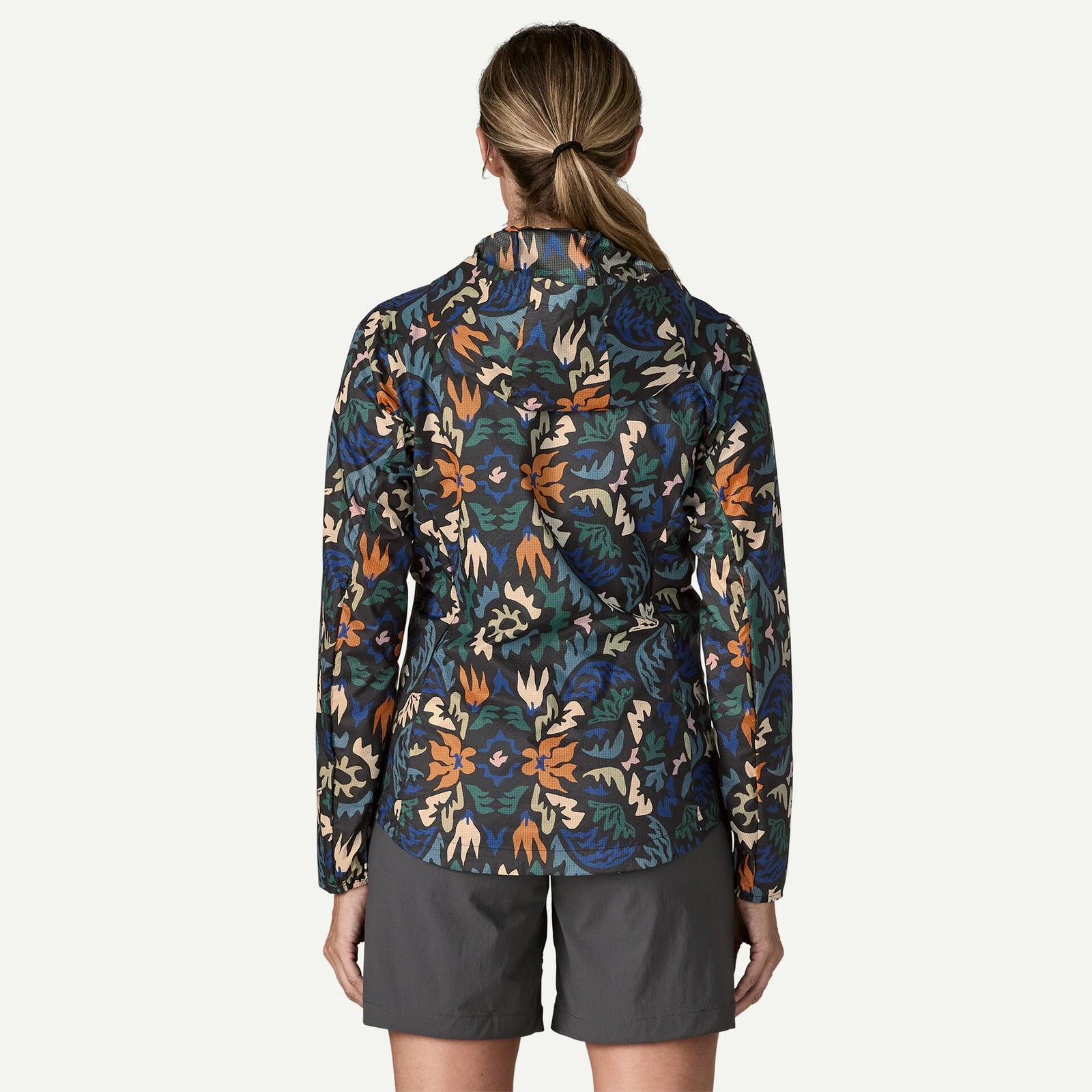 Patagonia W Houdini Jacket KALEIDO BLACK