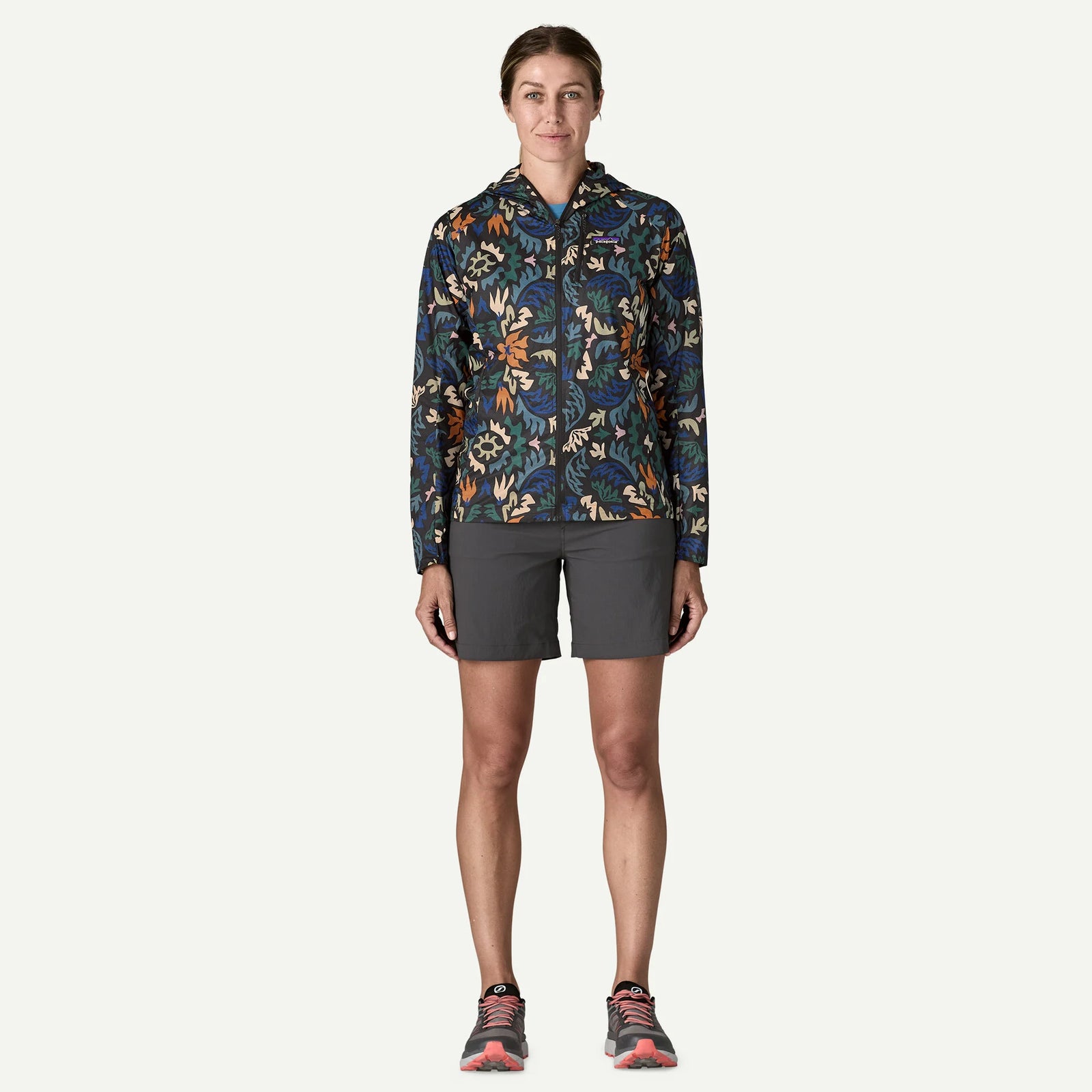 Patagonia W Houdini Jacket KALEIDO BLACK