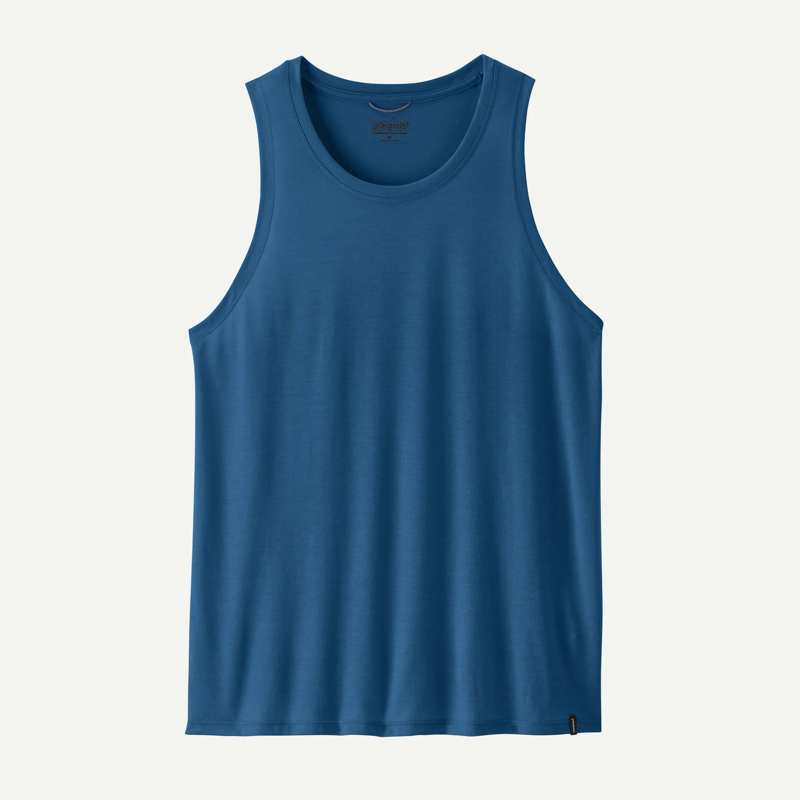 Patagonia M Cap Cool Trail Tank AQUATIC BLUE