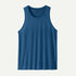 Patagonia M Cap Cool Trail Tank AQUATIC BLUE