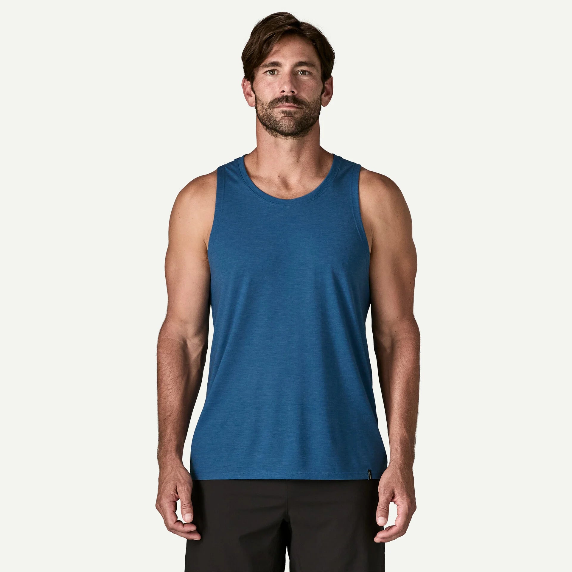 Patagonia M Cap Cool Trail Tank AQUATIC BLUE