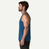 Patagonia M Cap Cool Trail Tank AQUATIC BLUE
