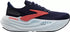 Brooks W Glycerin Max PEACOAT/BLUE RB/ HOT CORAL