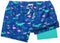 Chubbies Youth Lined Swim Trunk SWAMP & CIRCUMSTANCE BRIGHT BLUE