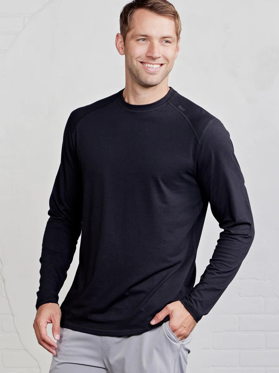 Tasc M Carrollton LS T-Shirt BLACK
