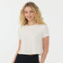 Tavi W Ribbed Tee COCONUT